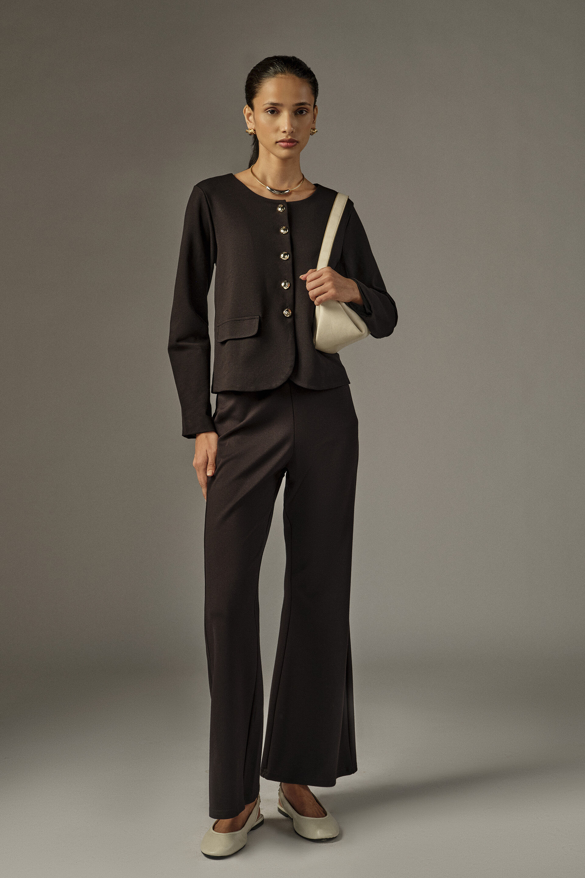 Workwear Jacket in Black, Black, image 3